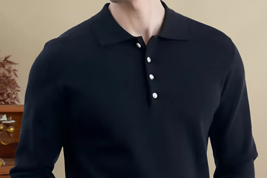 Solid Color Pullover for Men