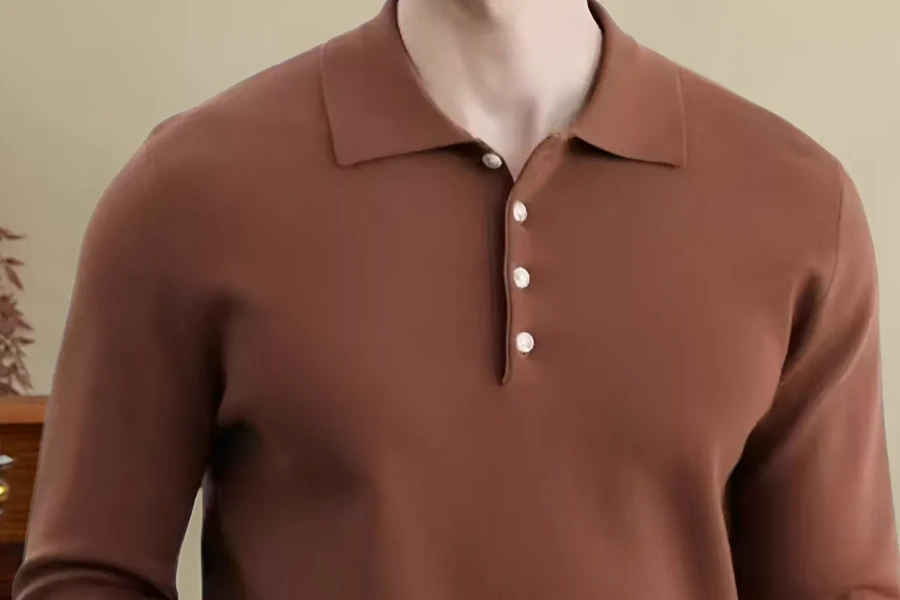 Cozy Men’s Solid Knit Sweater
